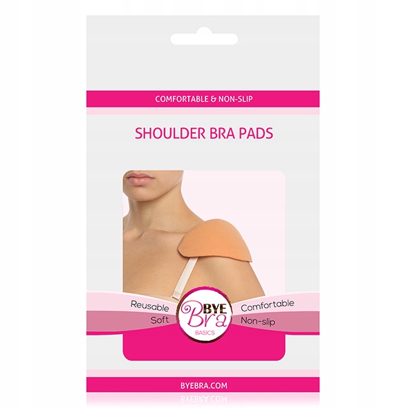 BYE BRA SHOULDER PADS PODUSZECZKI NA RAMIONA CIELI Model Bye Bra Shoulder Bra Pads Nude