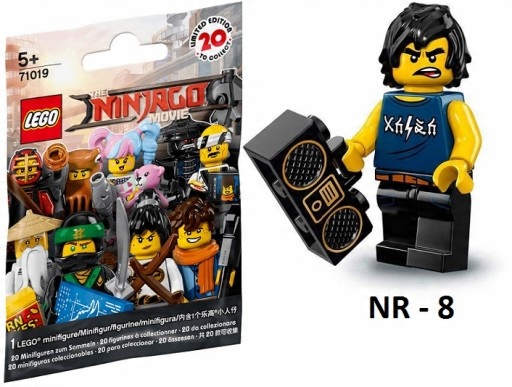 

Lego 71019 Minifigures Ninjago Movie Cole Nr 8
