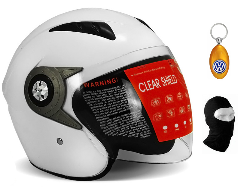 

Kask Otwarty Jet WL708 Skuter White XL Homologacja