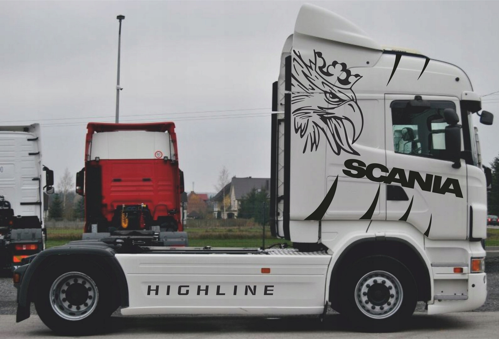 NAKLEJKI NAKLEJKA SCANIA R TOPLINE HIGHLINE Manufacturer ALTRA