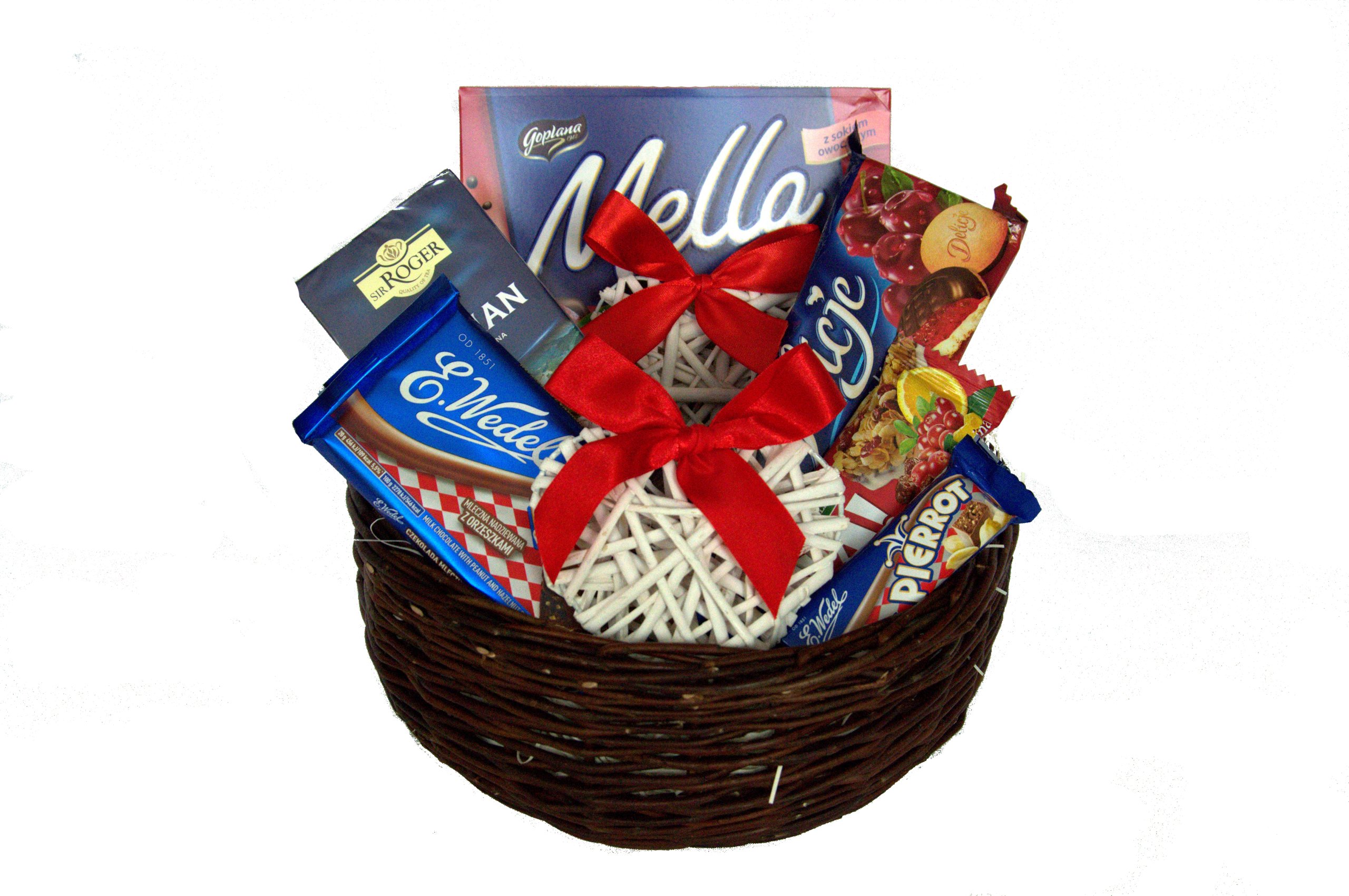 Kosz prezentowy Kosz Upominkowy Kosz słodyczy