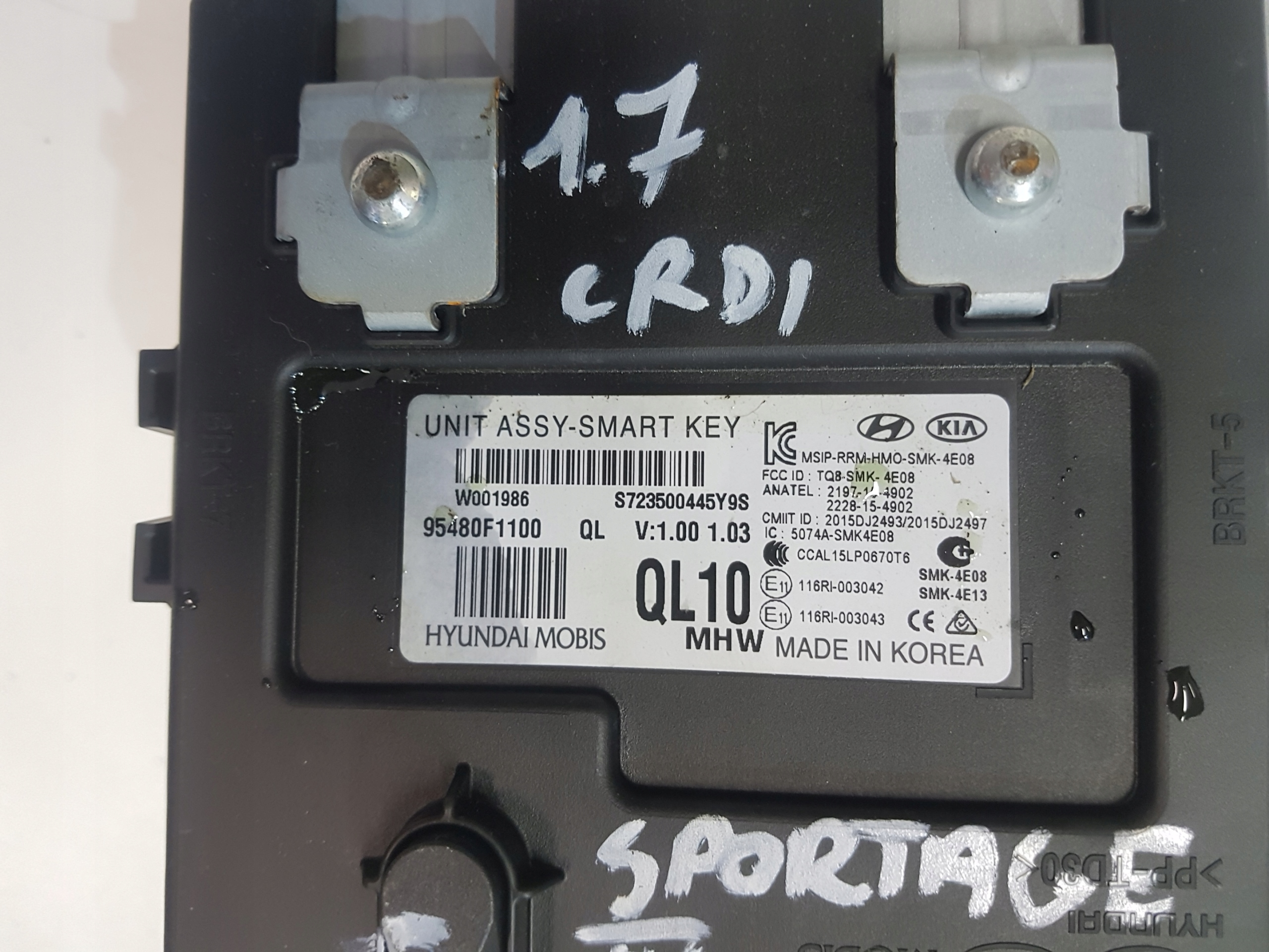 KIA SPORTAGE IV moduł sterownik Smart Key 2018 Producent części Kia OE