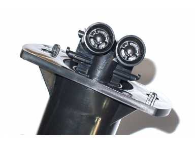 PRAWY SPRYSKIWACZ + ZAŚLEPKA LAMPY STRONA PASAŻERA DO AUDI A6 C6 04- Numer katalogowy części D-03008P Z-03015P