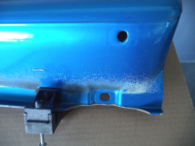 opel CORSA d молдинг порога левый