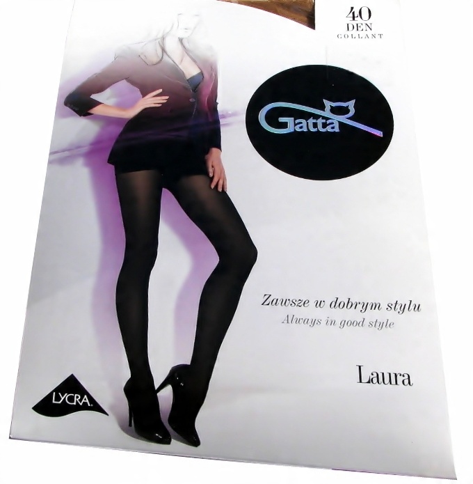 

Gatta Classic Rajstopy Laura Lycra 40 Den r.5