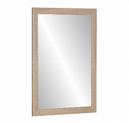 

Lustro w ramie 80x60 Rama Dąb Sonoma + gratis!