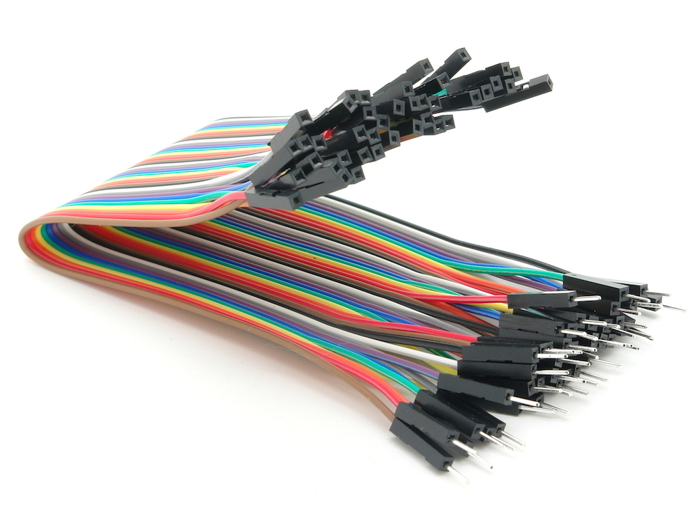 

Przewody kable zworki 40 szt 20cm żeńsko-męskie