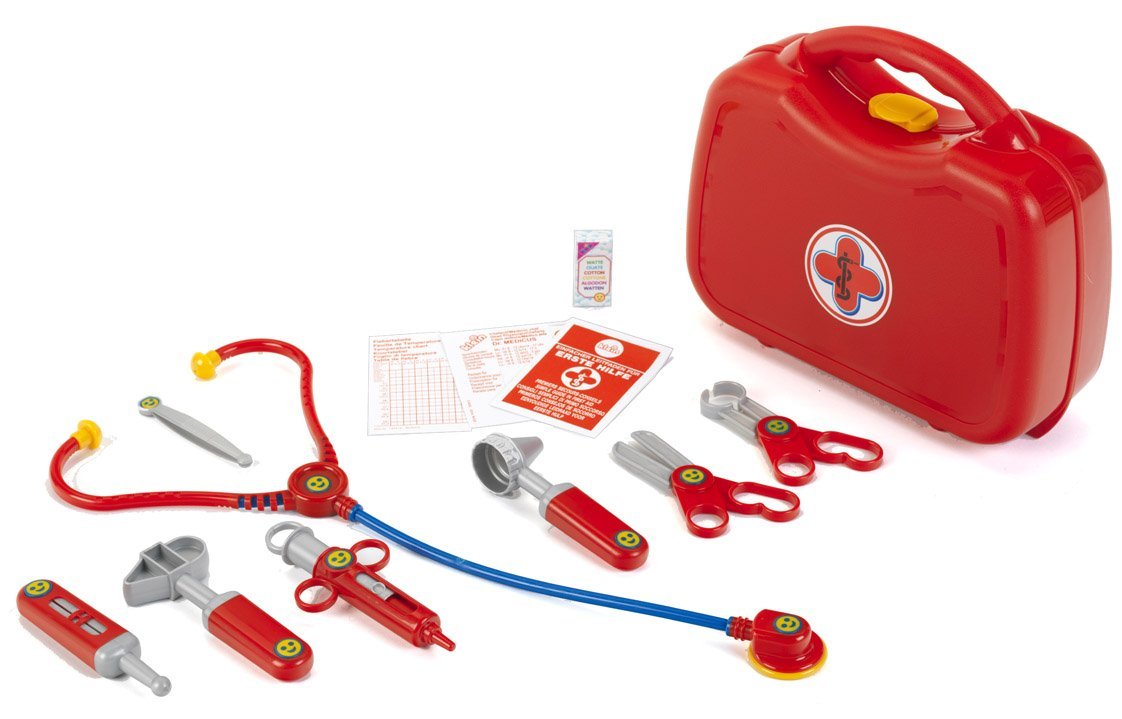 ZESTAW LEKARSKI MAŁY LEKARZ DOKTOR KLEIN 10 EL. Stan opakowania oryginalne