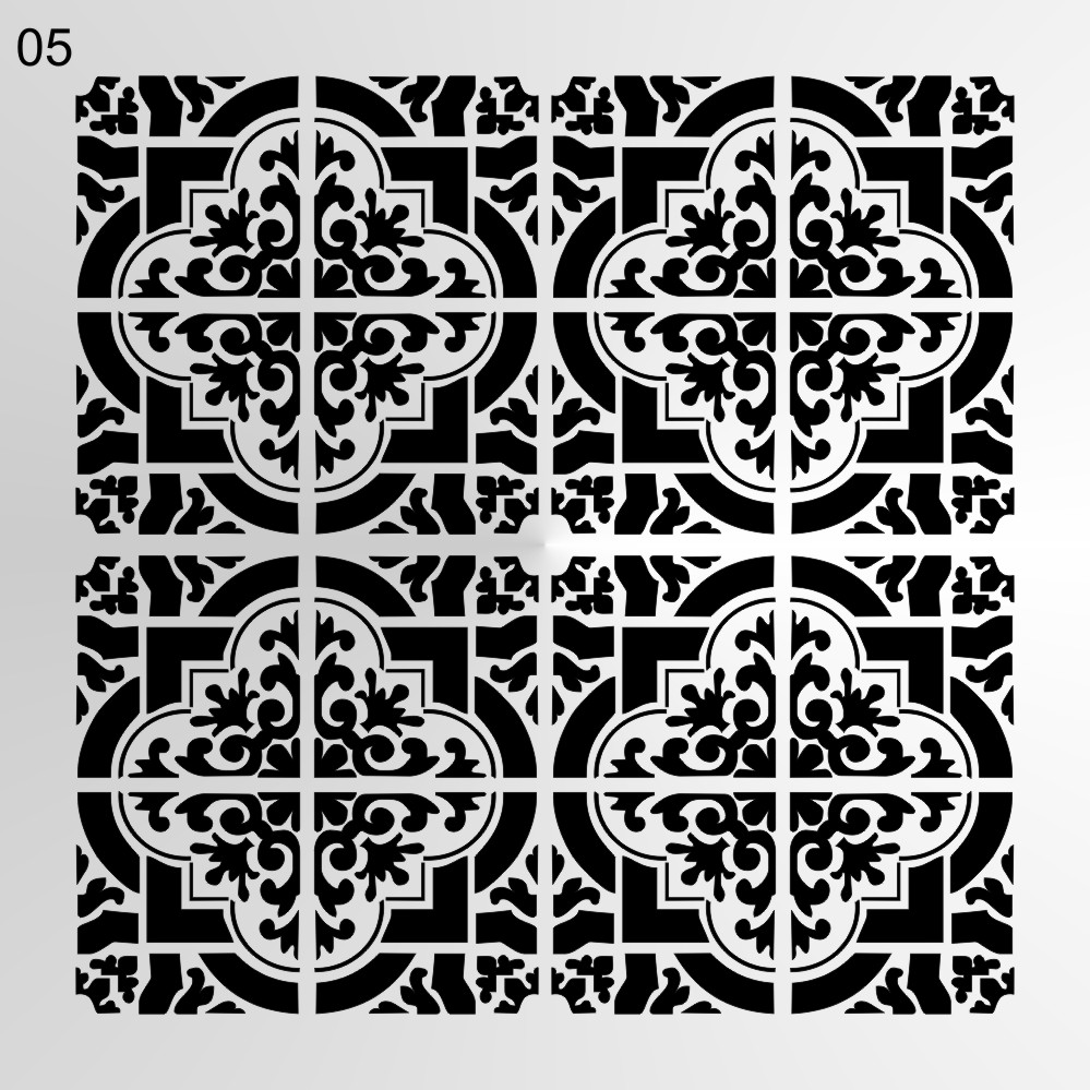 Szablon malarski, szablony malarskie, Mandala XXL Waga (z opakowaniem) 1 kg