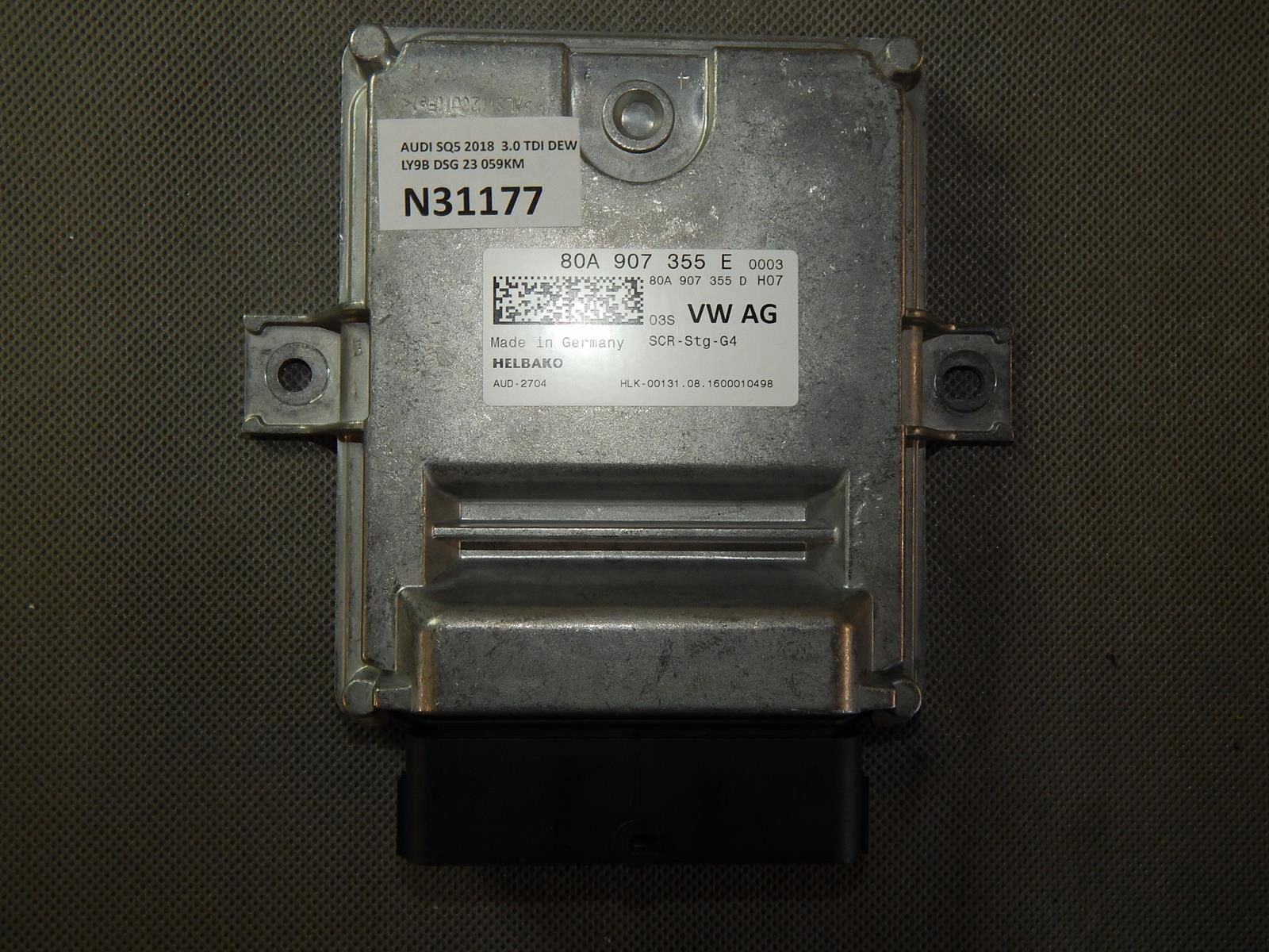 Audi Q5 SQ5 II драйвер AD-BLUE 80A907355E