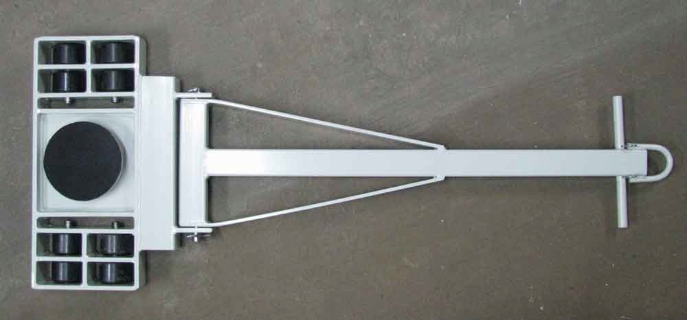 Wózek do transportu maszyn 8ks16 ROLKI transportow Marka inna