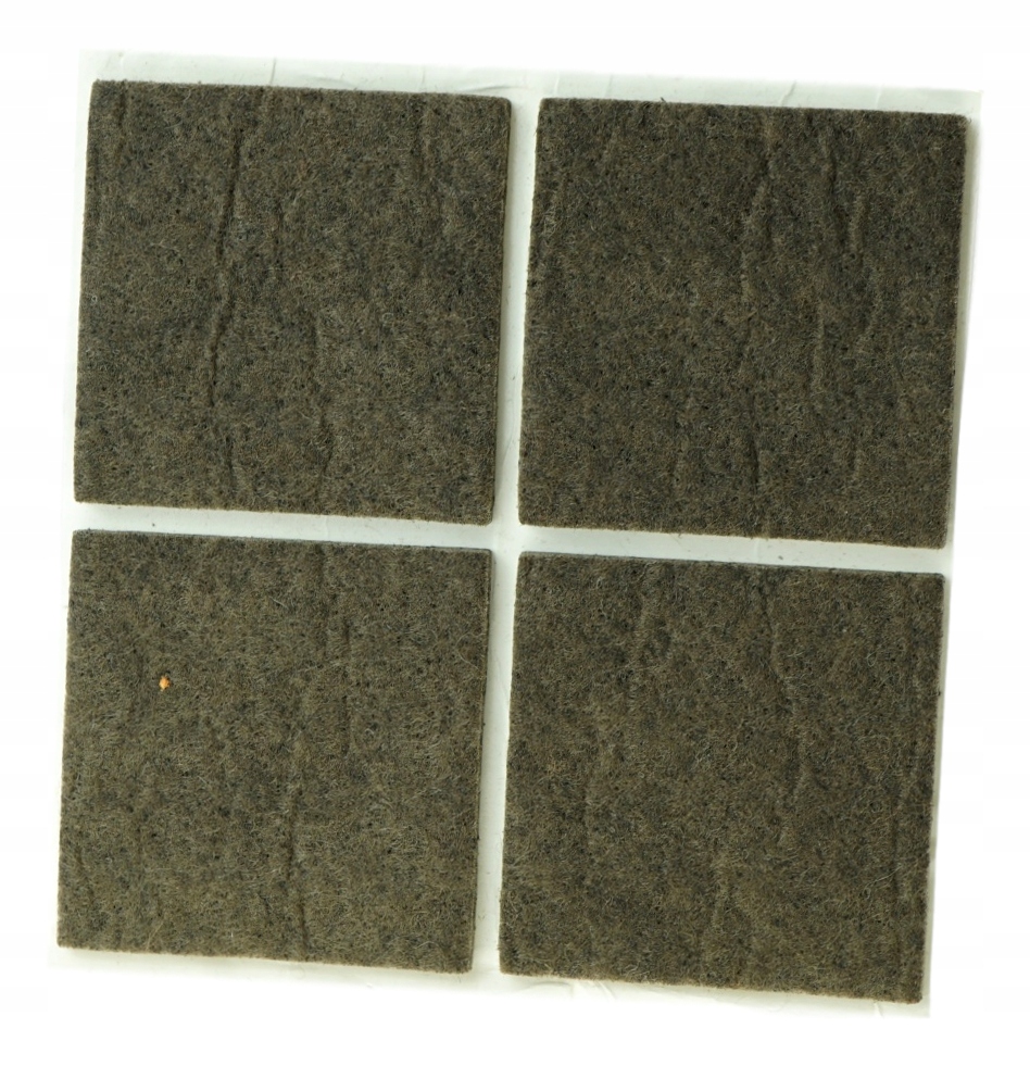 

Podkładki filcowe ślizg pod meble 40x40 brąz 4 szt