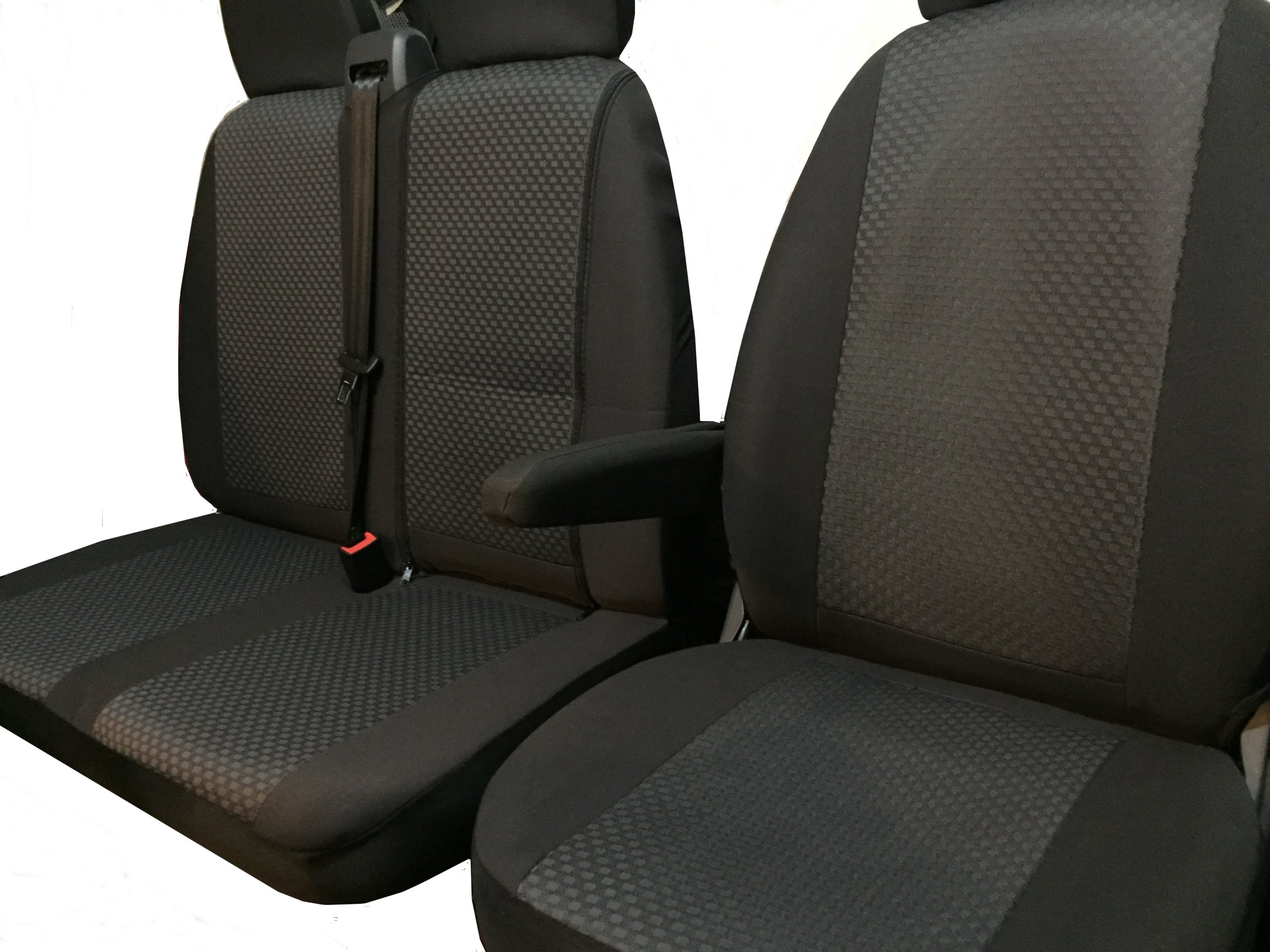 

Pokrowce na siedzenia Ford Transit Iveco Daily 2+1