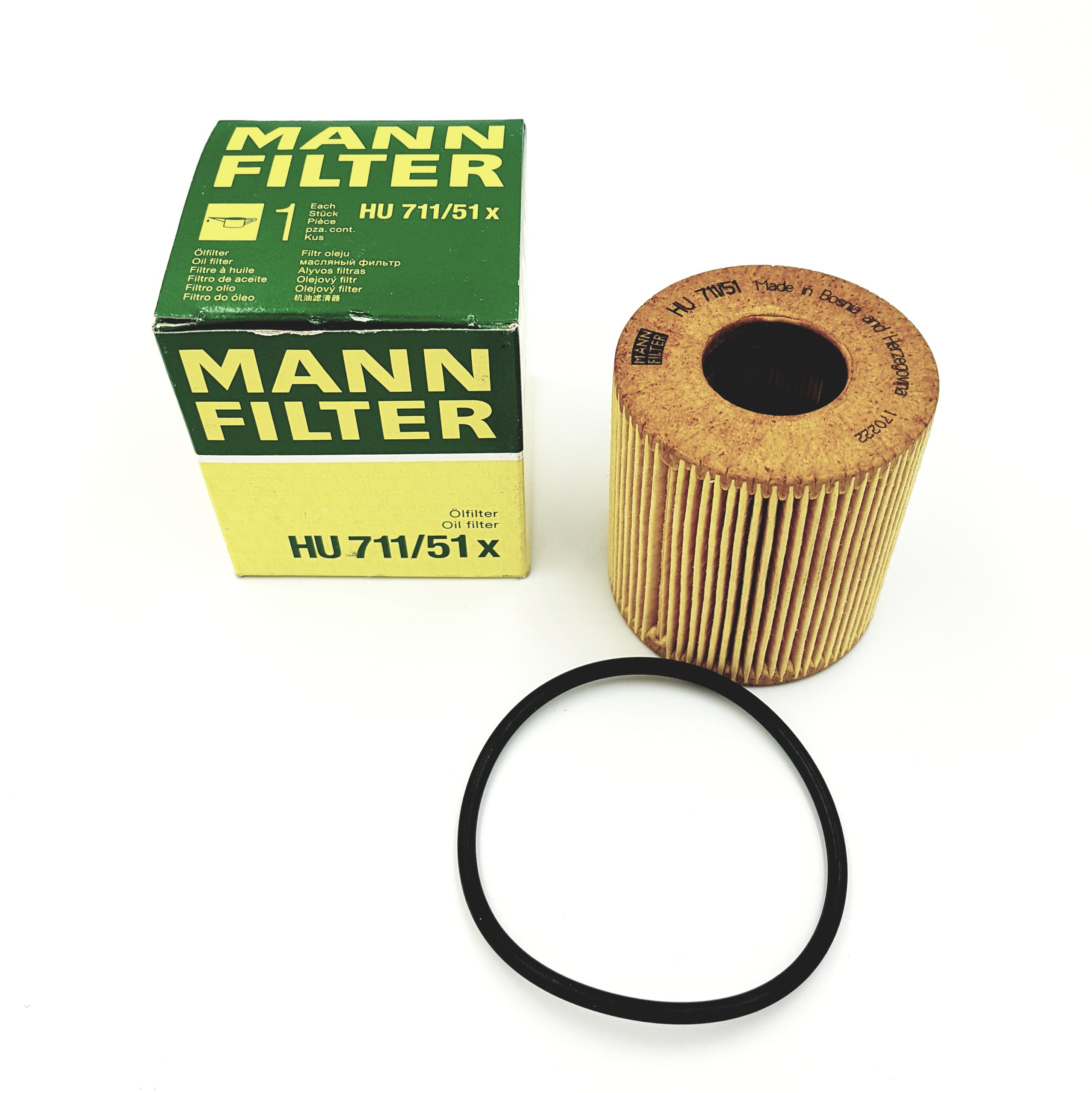 

Filtr oleju Mann HU711/51X Peugeot 1,6 Thp 2,0 Hdi