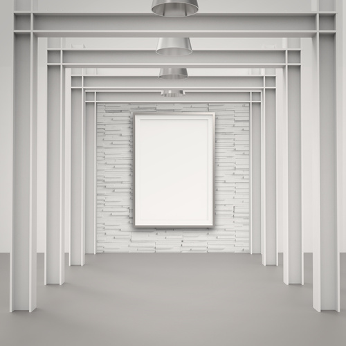 

Fototapeta 3D Grafika Kwadraty Cegła Tunel Wzór