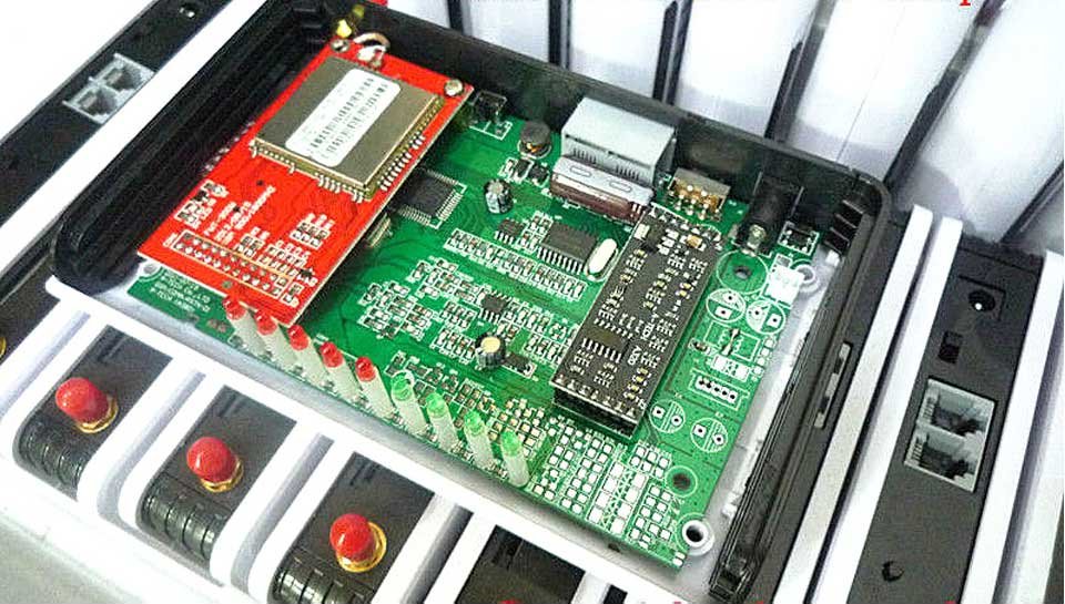 Шлюз GSM со встроенной батареей, 2 выхода бренда Etross