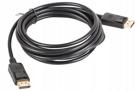 

Kabel Displayport 20pin V1.2 3m 4K Czarny Lanberg