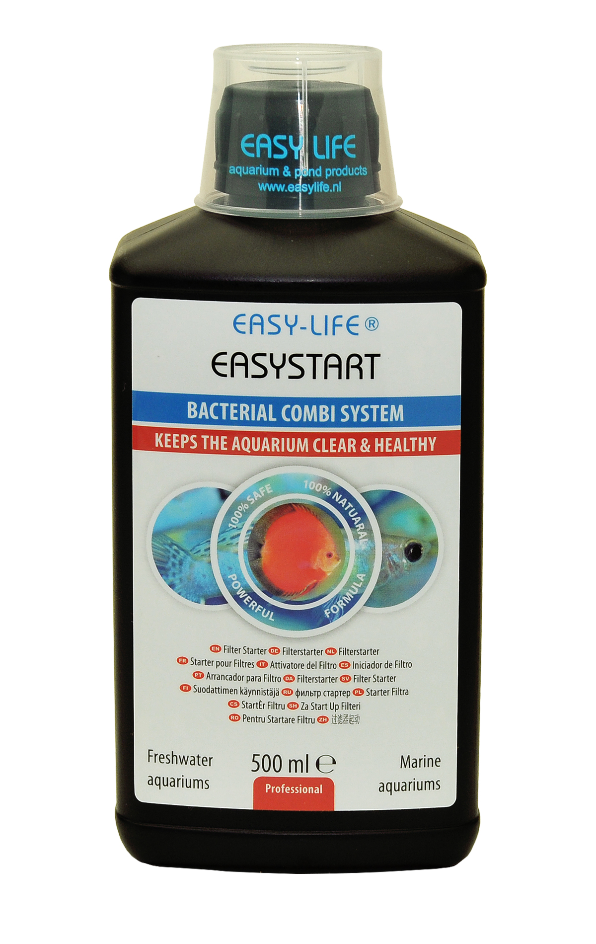 Levně Easy Life EasyStart 500ml Startovací Bakterie do Akvária Úpravna Vody