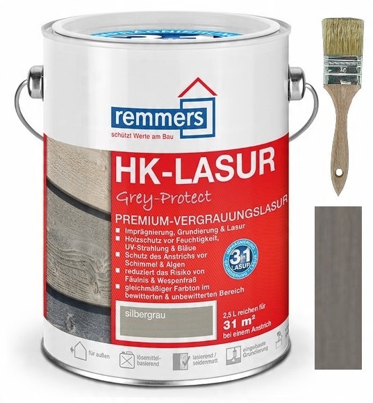 

Remmers Impregnat Hk-lasur Grafitowoszary 5l