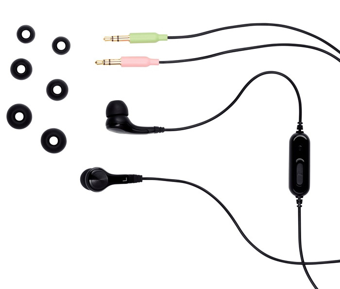 LOGITECH NOTEBOOK HEADSET H165 + ETUI + ADAPTER ! Marka Logitech