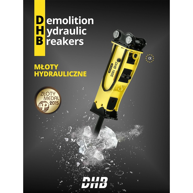 Mlot DHB 15S 155kg na koparki skid steery 1 8 5 5t Part manufacturer other