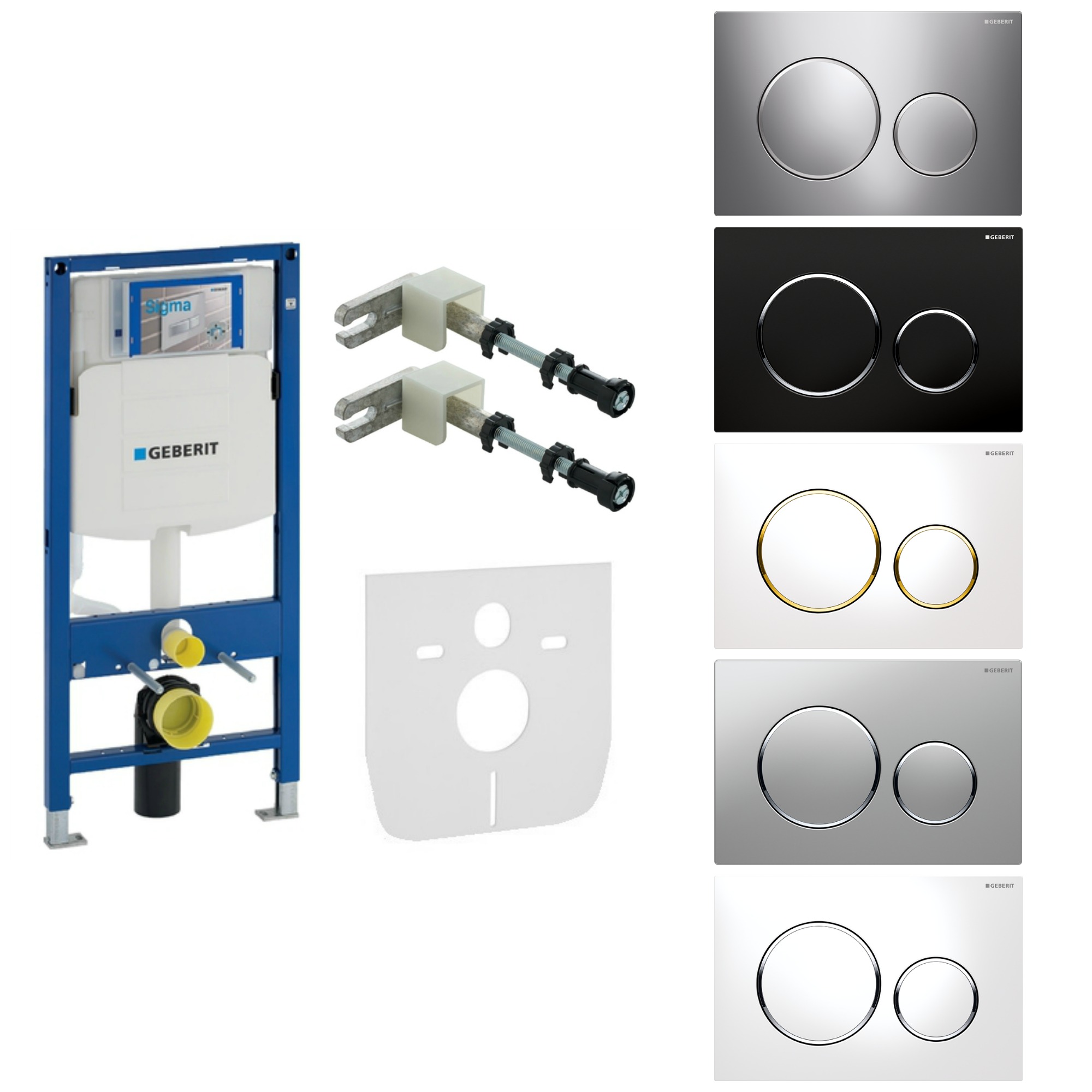 

Geberit Duofix stelaż Wc UP320 przycisk Sigma 20