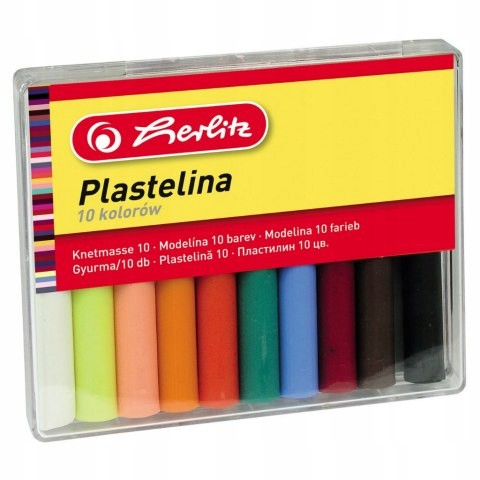 Пластилин 10 цветов HERLITZ