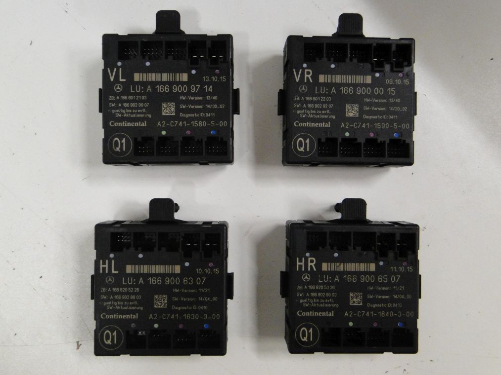 MERCEDES ML GL 166 GLE 292 MODUŁ DRZWI A1669006507 Numer katalogowy części A1669006507