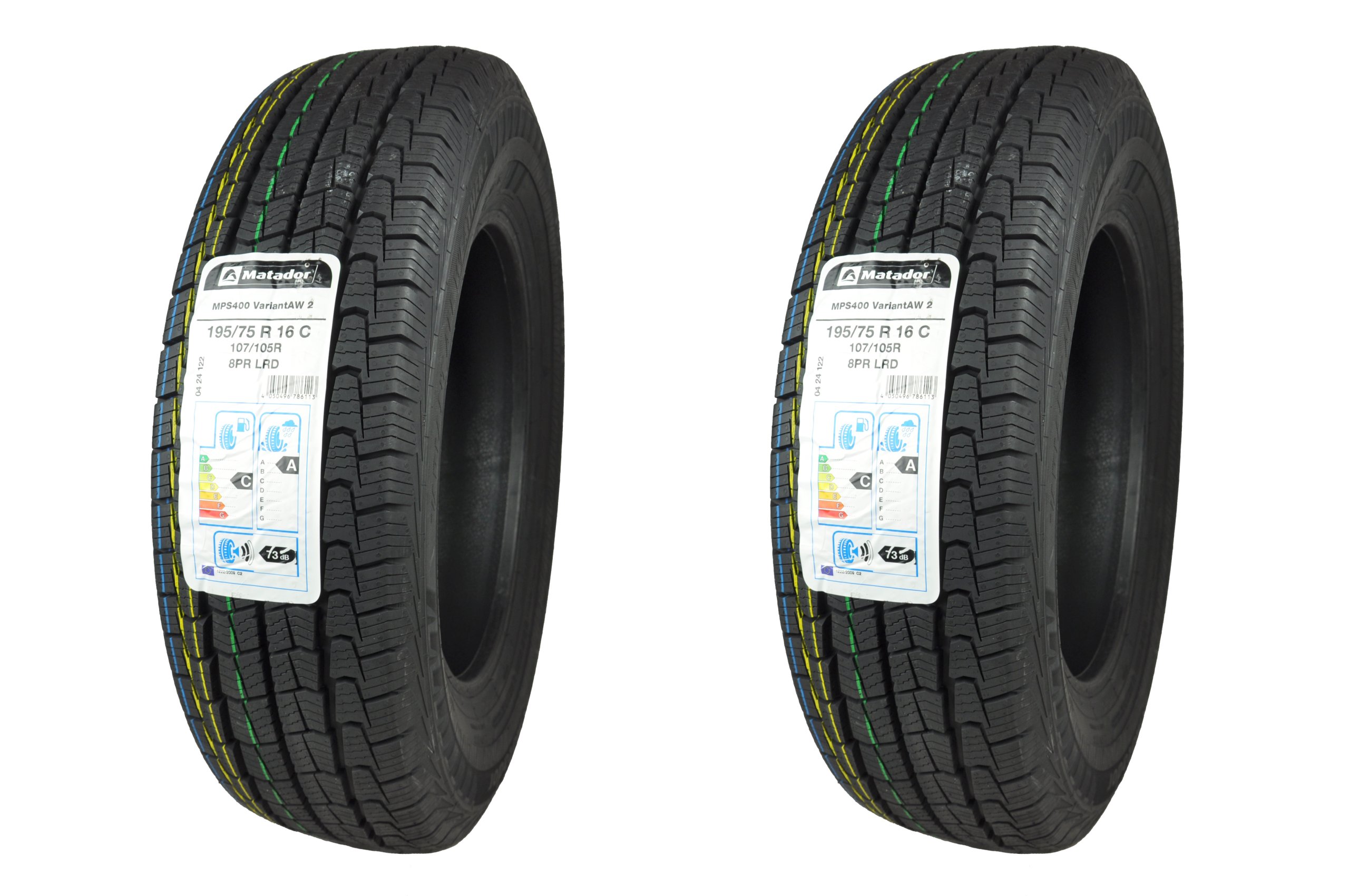 

2 x 195/75R16C 107/105R Matador Całoroczne
