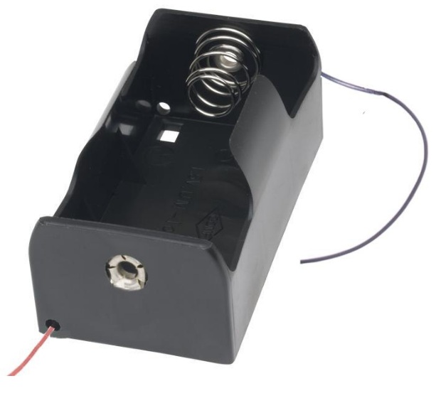 

Koszyk na 1 baterie R20 1,5V z kablem (0063