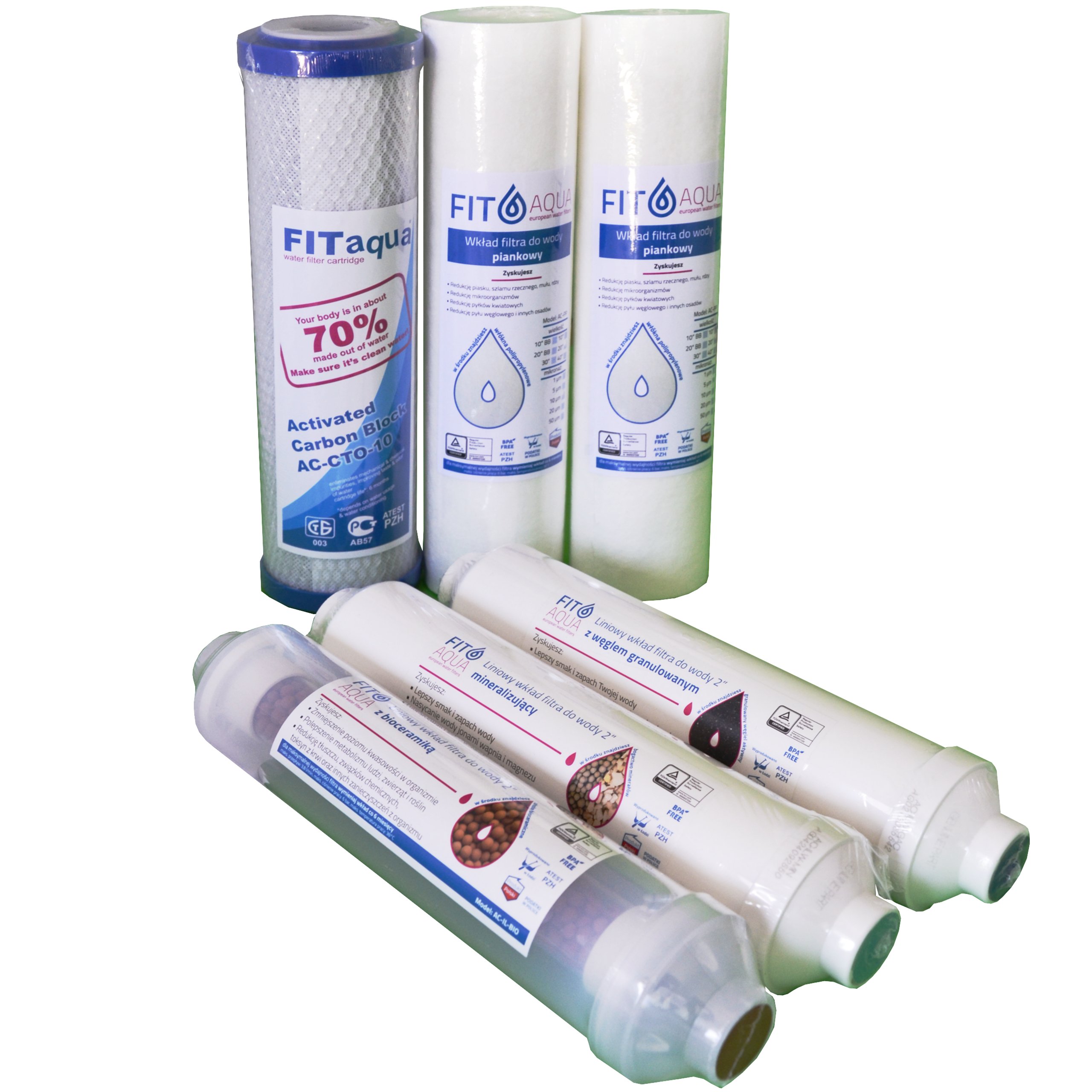 

Wkłady FITaqua Osmoza RO7 Full Pełny Bioceramika
