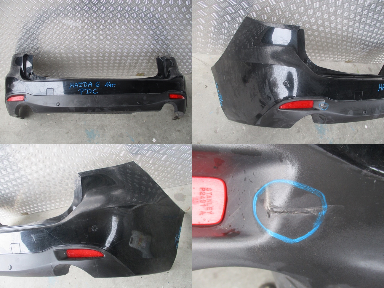 STOSSSTANGE MAZDA 6 VI 14R PDC KOMBI HECK HINTEN