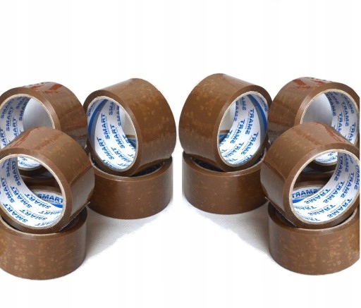 TAŚMA PAKOWA 48/66 KLEJĄCA BRĄZ SMART , FV! EAN (GTIN) 5903678854409