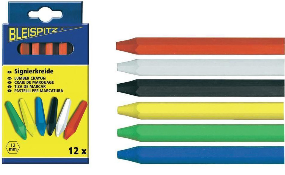 Kreda lubryka niebieska BLEISPITZ (pilarz drwal) Typ kreda
