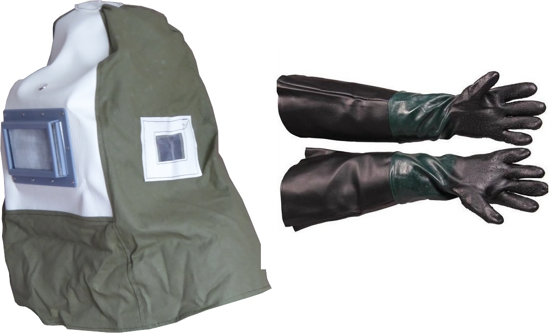 MASKA DO PIASKOWANIA OCHRONNA Z KASKIEM REKAWICE Marka inna