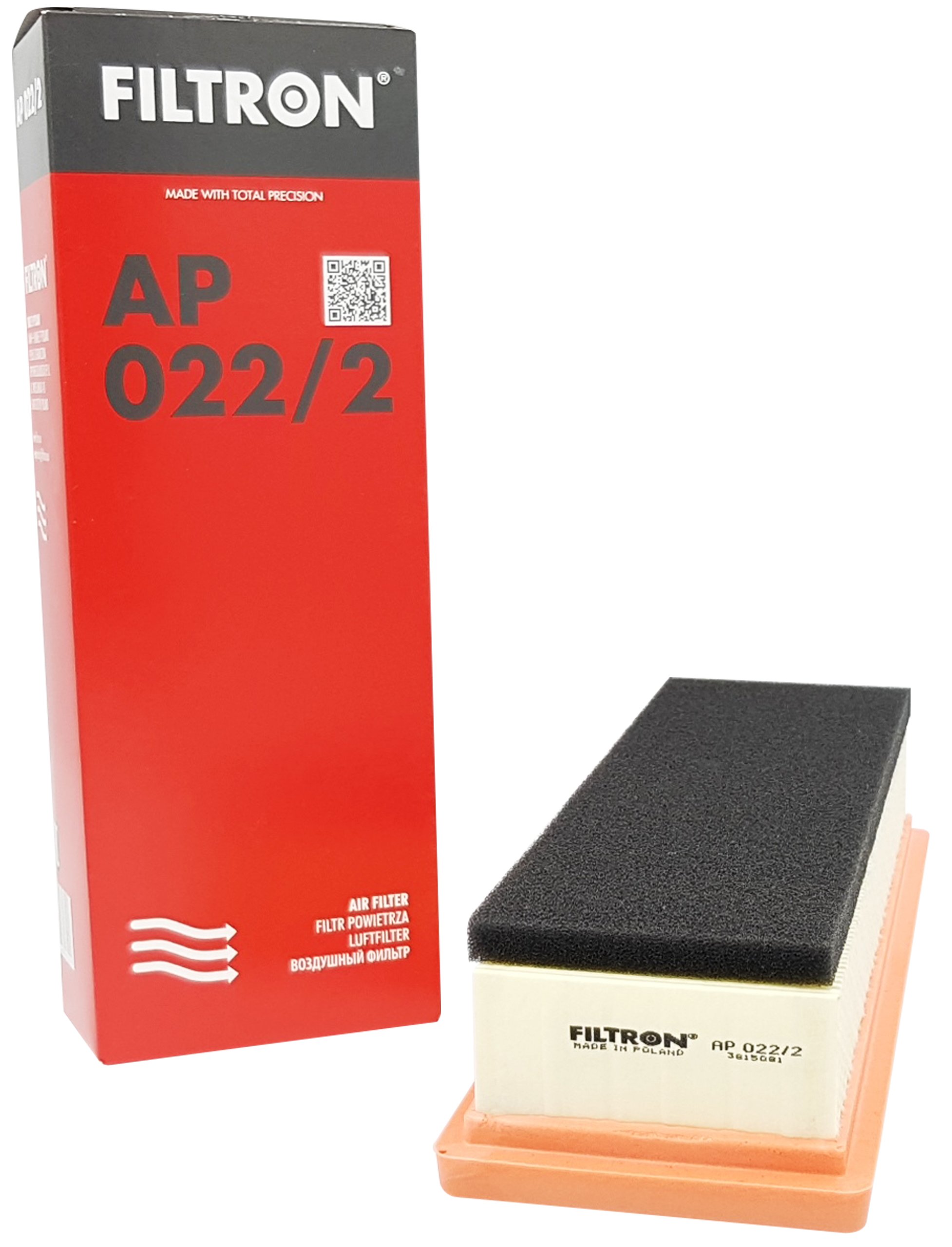 

Filtron Filtr Powietrza AP022/2 Fiat Ford