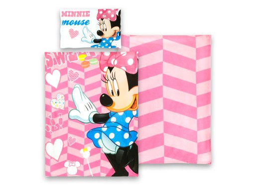 

Pościel bawełniana 100x135 dzieci Minnie Mini Róż