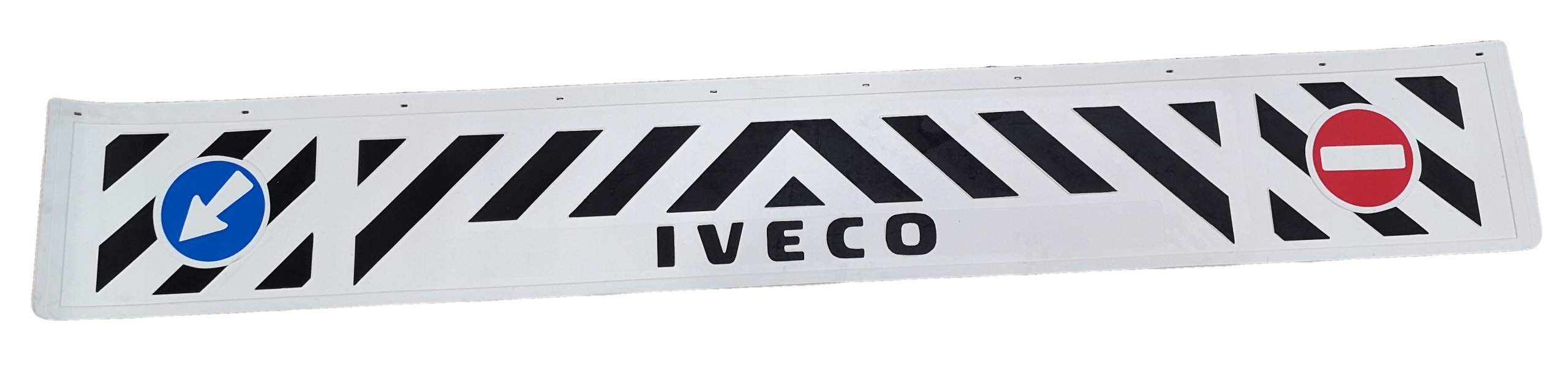 Брызговик полуприцепа IVECO белый штампованный