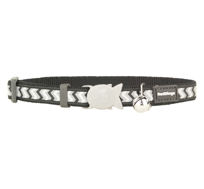 

Obroża dla kota-psa Czarna Red Dingo 15mm/24-36cm