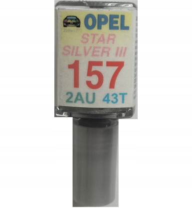 

Opel Z157 157 Star Silver III Lakier Zaprawka Ara