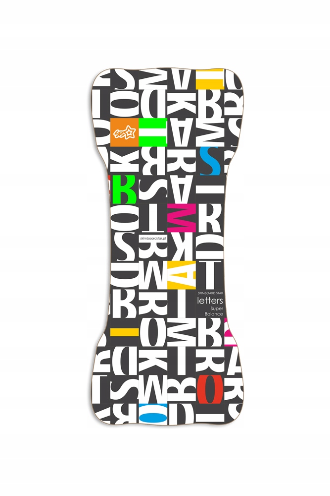 Super Balance 3.0 - Letters (deska i wałek) Model Super Balance 3.0 Letters