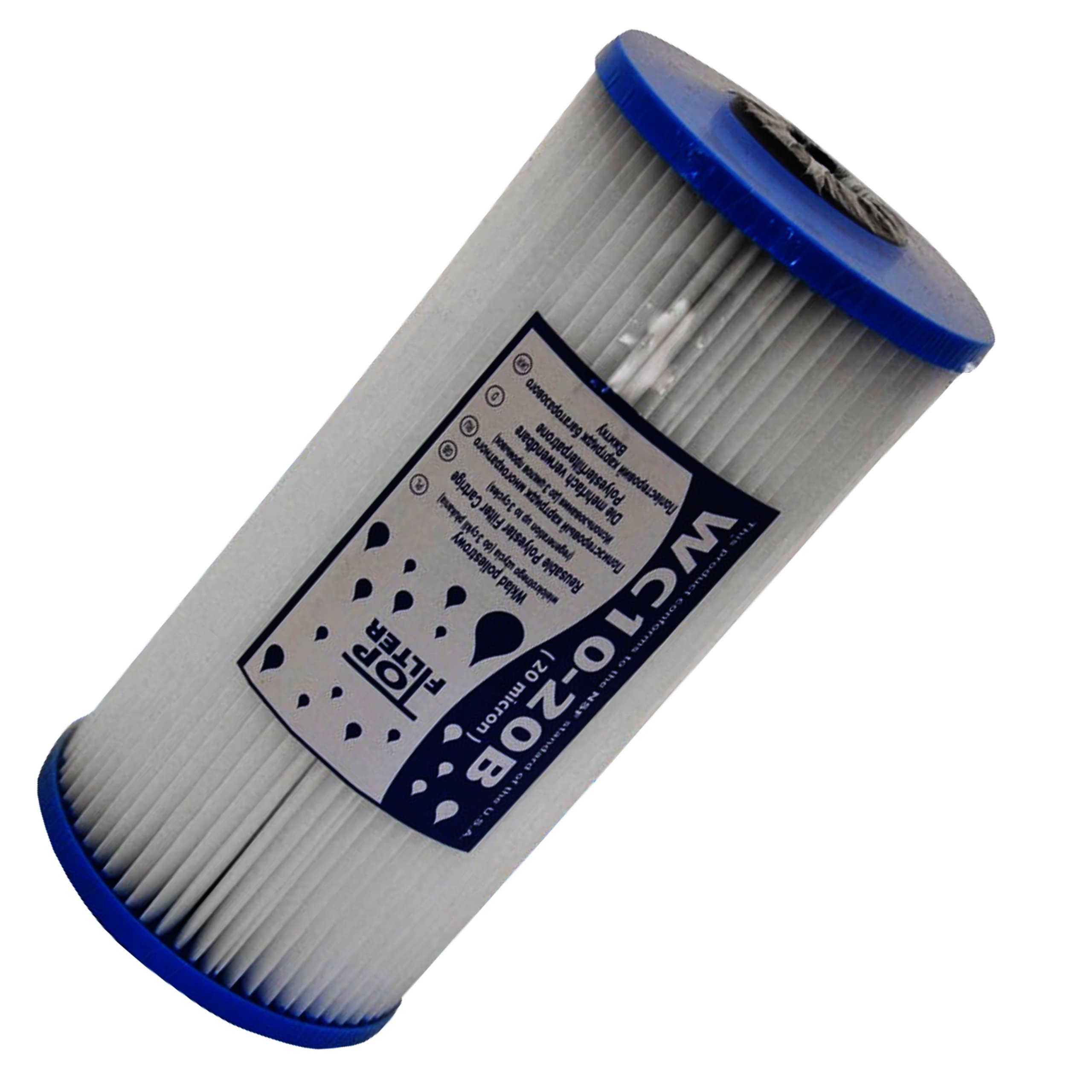 

WC10-20B Filtr Wkład Big Blue Harmonijkowy 10''