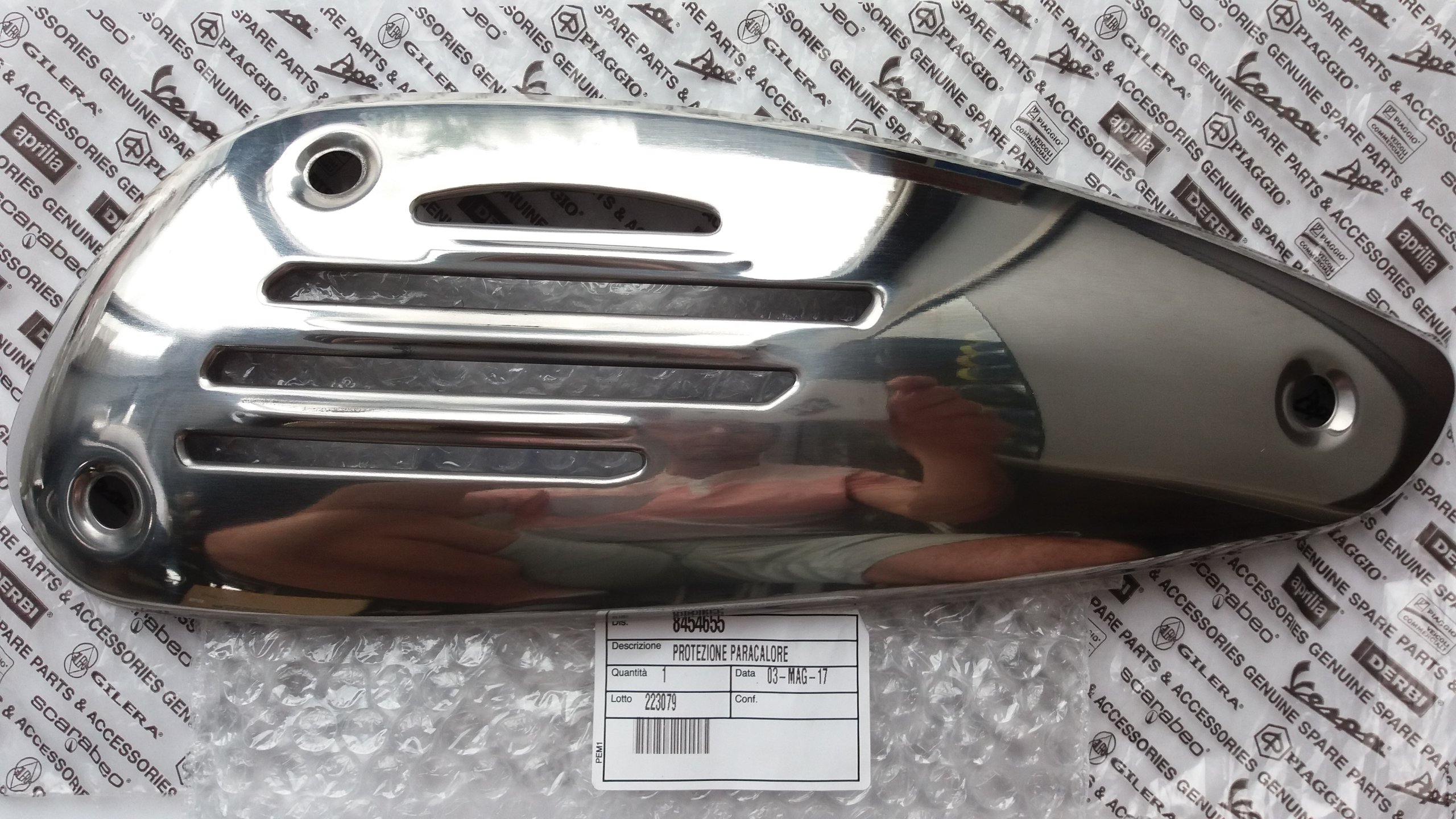 8454655 - Глушитель Piaggio Liberty Vespa ET2 ET4 LX S