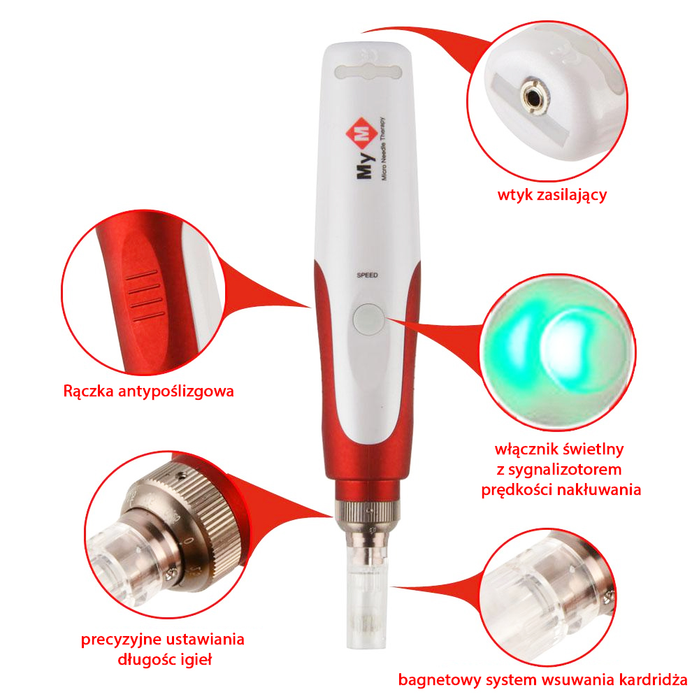 DERMAPEN MODEL 2018 +12 KARDRIDŻY PEN GW. 12mies Model N2