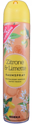 

G&g odświeżacz powietrza spray cytryna i limon