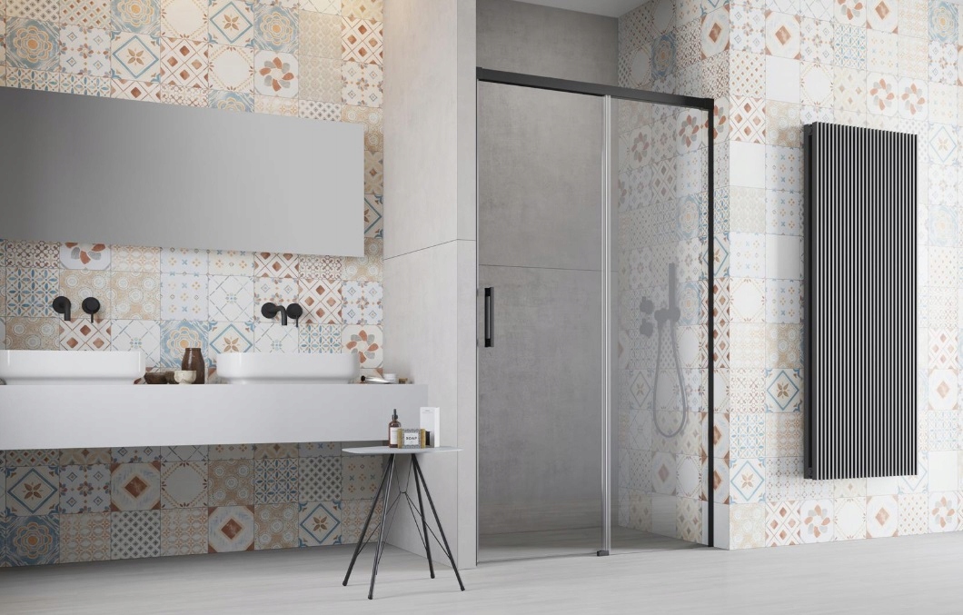 Drzwi RADAWAY Idea Black DWJ 150 Prawe przejrzyste Kod producenta 387019-54-01R