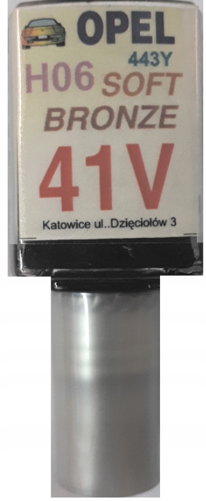 

Opel 41V H06 Soft Bronze Lakier Zaprawka Do Rys