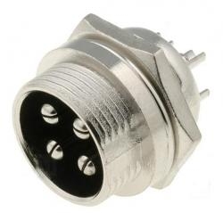 

Gniazdo mikrofonowe Cb 4pin radia do montażu(0164)