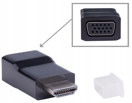 

Adapter Hdmi-a(m)->vga(f) Lanberg