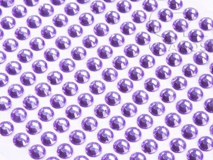 

Cekiny dżety samoprzylepne cekinki 8 mm Fiolet